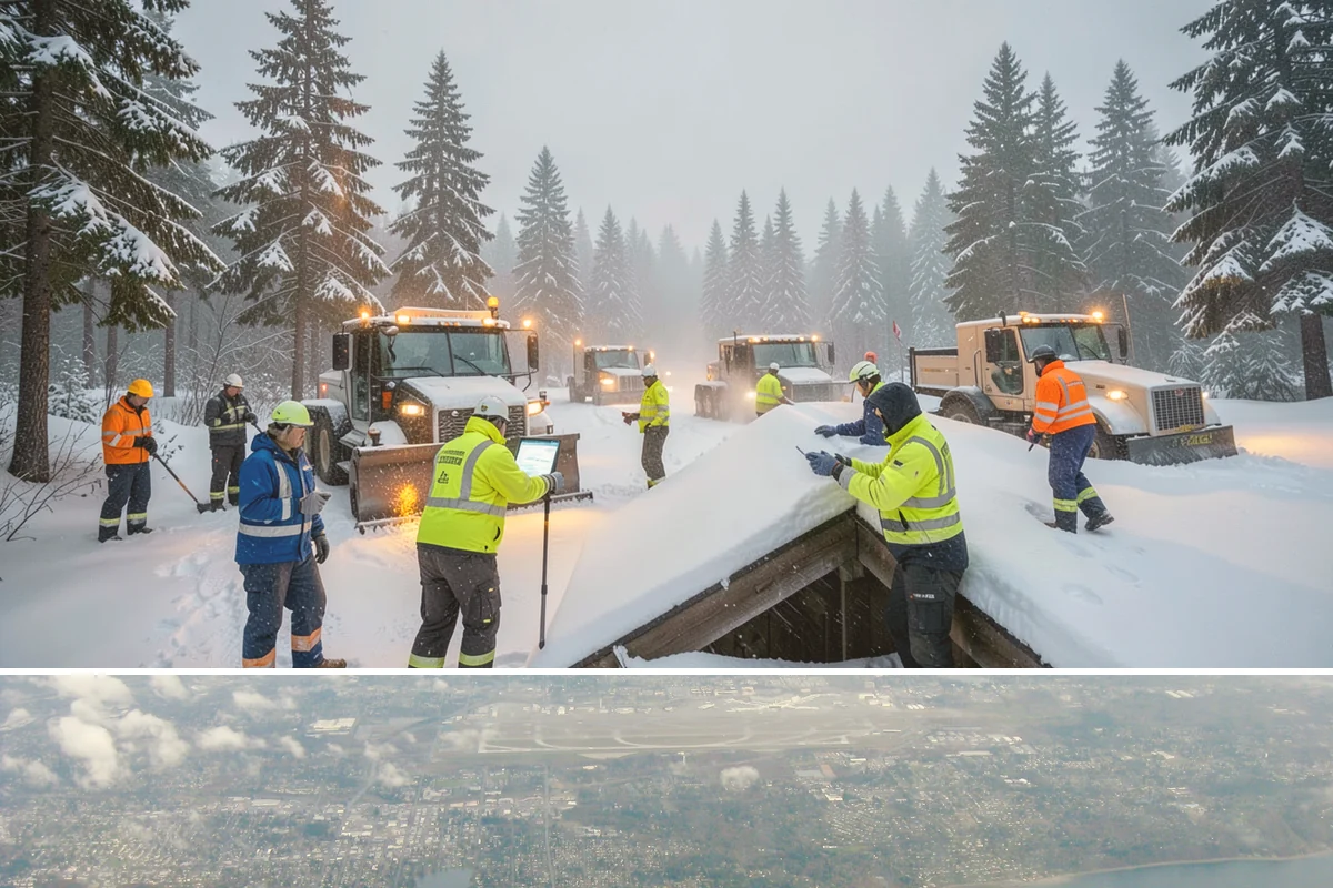 Fire Lane Deicing in Burien, King County, WA - Keep fire lanes on an anti-icing plan for the full lowland snow season, roughly November through March.