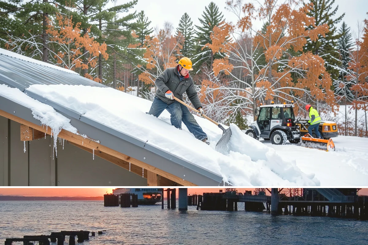 Fire Lane Deicing in Edmonds, Snohomish County, WA - Keep fire lanes on an anti-icing plan for the full lowland snow season, roughly November through March.