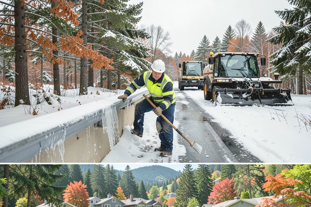 Fire Lane Deicing in Fircrest, Pierce County, WA - Keep fire lanes on an anti-icing plan for the full lowland snow season, roughly November through March.
