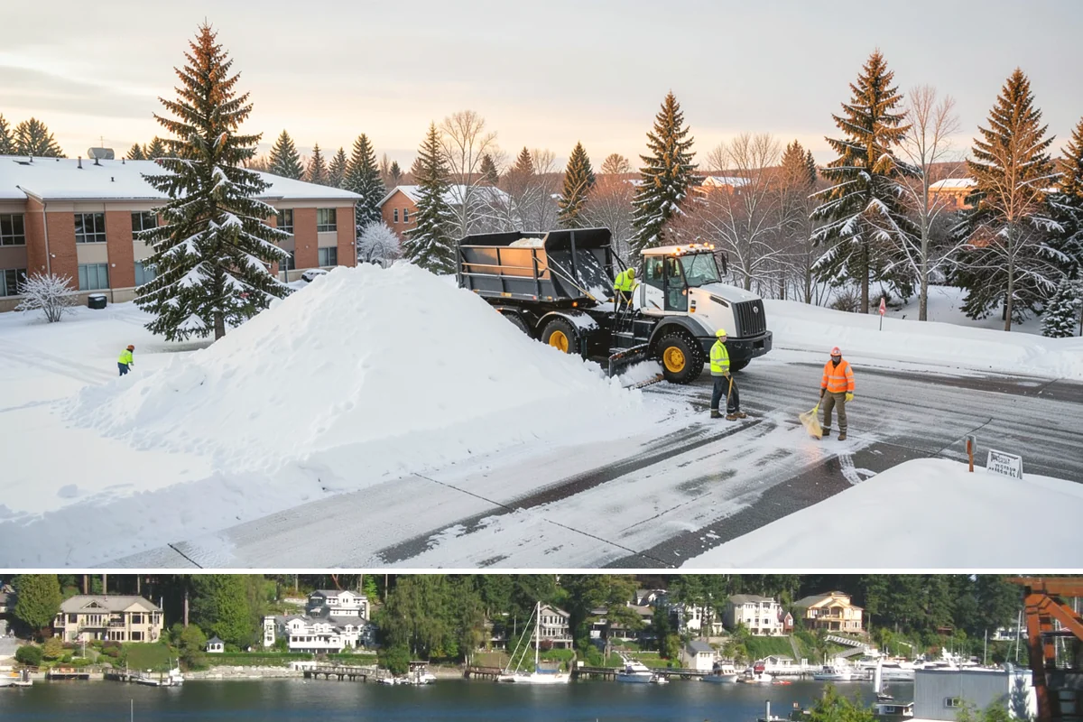 Fire Lane Deicing in Gig Harbor, Pierce County, WA - Keep fire lanes on an anti-icing plan for the full lowland snow season, roughly November through March.