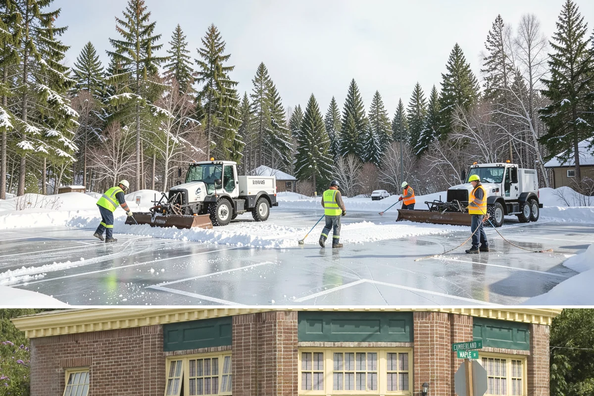 Fire Lane Deicing in Hamilton, Skagit County, WA - Keep fire lanes on an anti-icing plan for the full lowland snow season, roughly November through March.