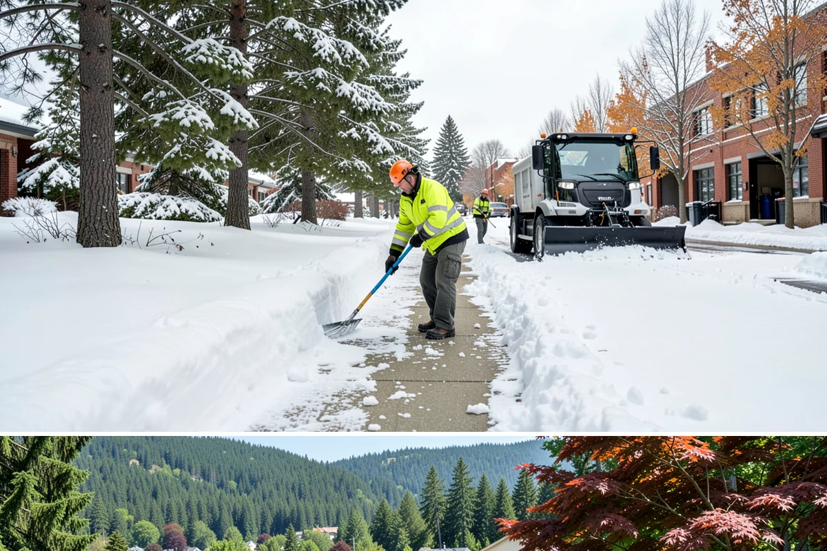 Fire Lane Deicing in Index, Snohomish County, WA - Keep fire lanes on an anti-icing plan for the full lowland snow season, roughly November through March.