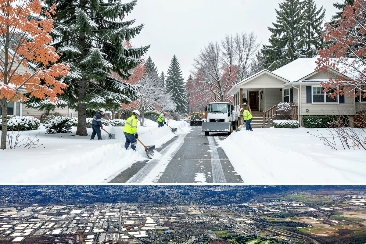 Fire Lane Deicing in Kent, King County, WA - Keep fire lanes on an anti-icing plan for the full lowland snow season, roughly November through March.