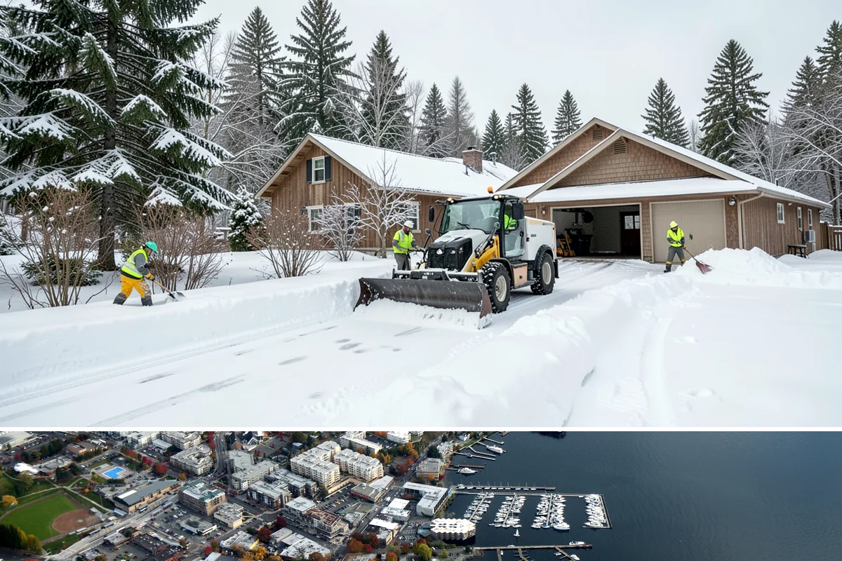 Fire Lane Deicing in Kirkland, King County, WA - Keep fire lanes on an anti-icing plan for the full lowland snow season, roughly November through March.