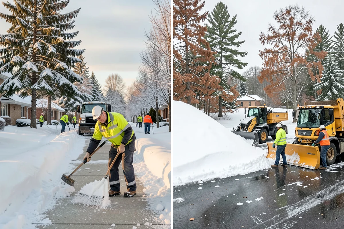 Fire Lane Deicing in Lakewood, Pierce County, WA - Anti-ice the fire lane ahead of forecast freezing