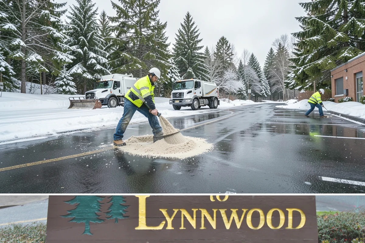 Fire Lane Deicing in Lynnwood, Snohomish County, WA - Keep fire lanes on an anti-icing plan for the full lowland snow season, roughly November through March.
