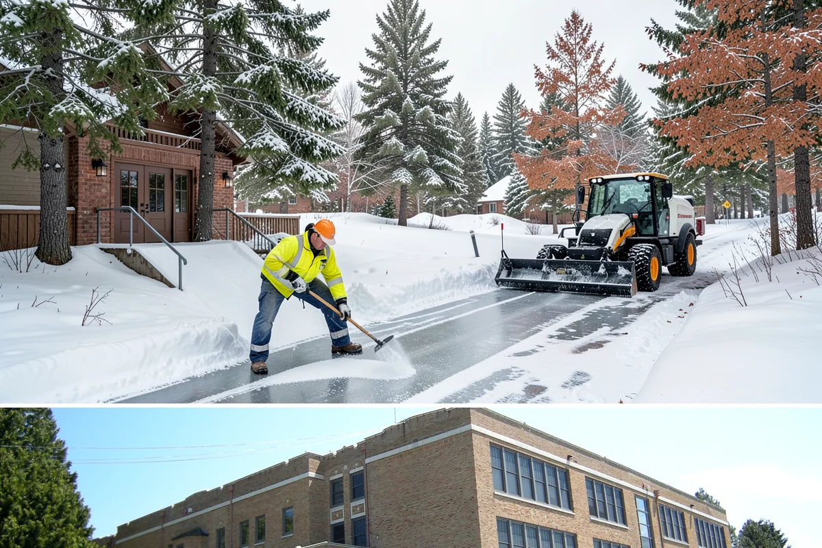 Fire Lane Deicing in Maple Valley, King County, WA - Keep fire lanes on an anti-icing plan for the full lowland snow season, roughly November through March.