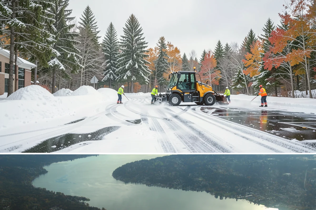 Fire Lane Deicing in Sammamish, King County, WA - Keep fire lanes on an anti-icing plan for the full lowland snow season, roughly November through March.