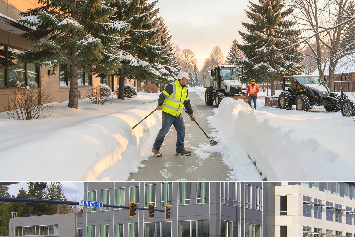 Fire Lane Deicing in Shoreline, King County, WA - Keep fire lanes on an anti-icing plan for the full lowland snow season, roughly November through March.