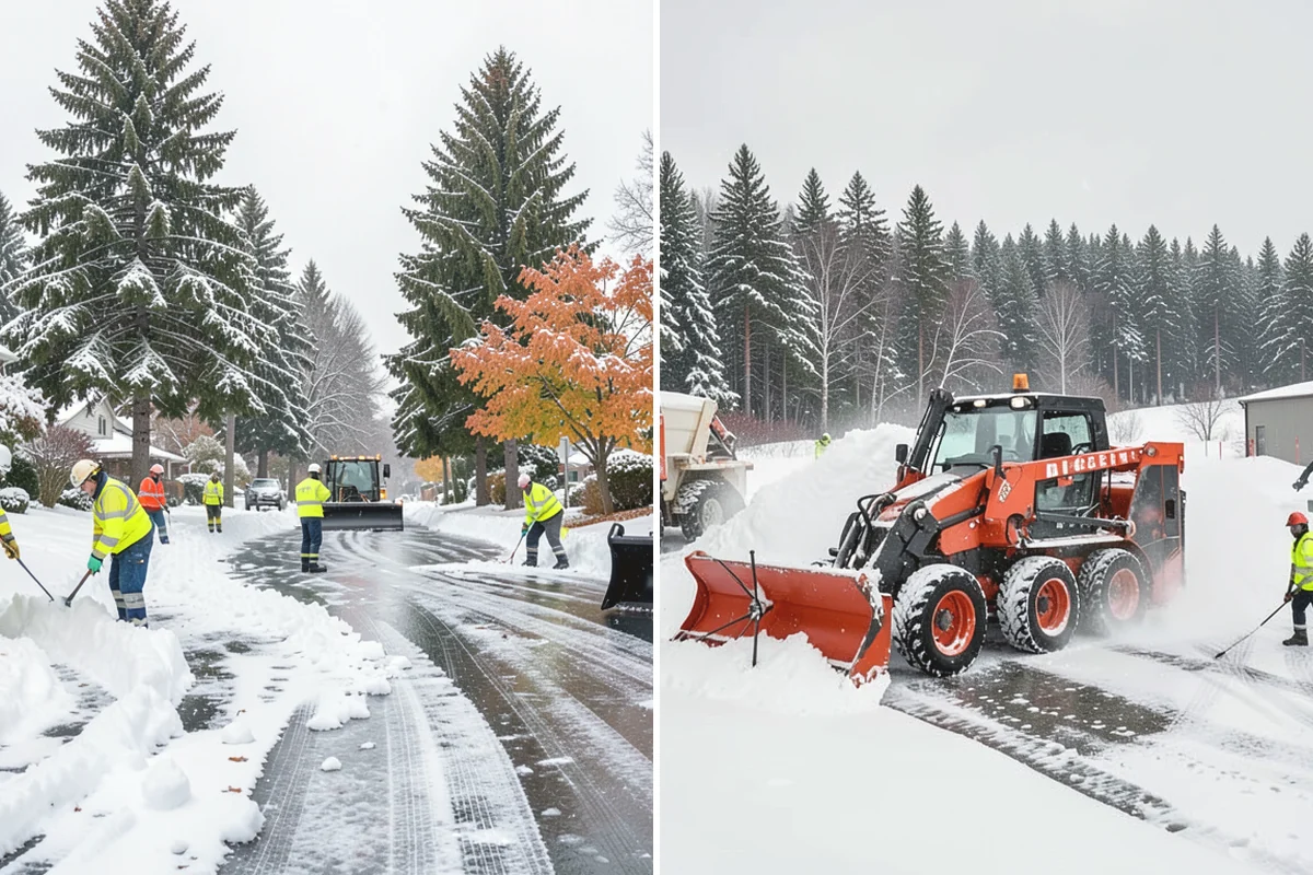 Fire Lane Deicing in University Place, Pierce County, WA - Anti-ice the fire lane ahead of forecast freezing