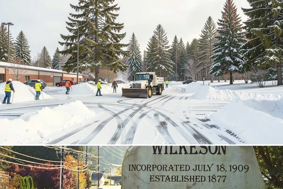 Fire Lane Deicing in Wilkeson, Pierce County, WA - Keep fire lanes on an anti-icing plan for the full lowland snow season, roughly November through March.