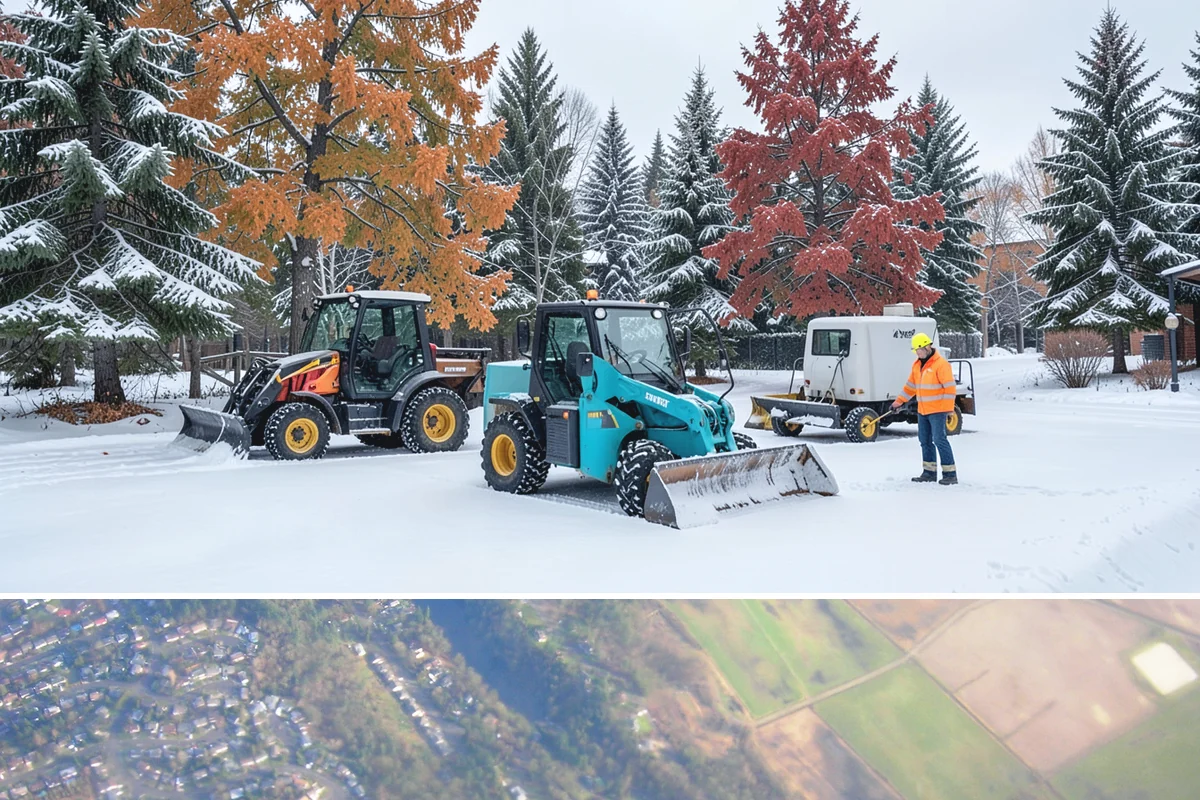 Fire Lane Snow Removal in Algona, King County, WA - Keep fire lanes on a priority contract for the whole lowland snow season, roughly November through March.
