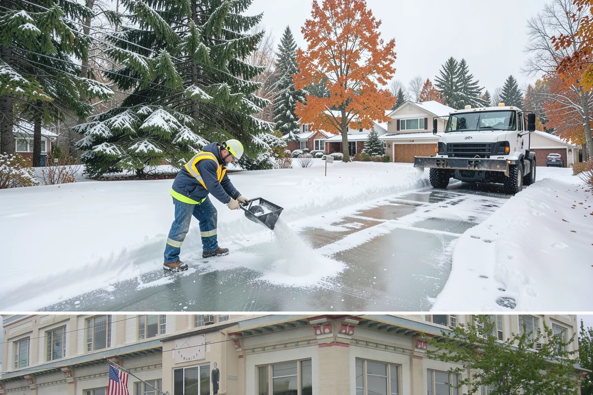 Fire Lane Snow Removal in Anacortes, Skagit County, WA - Keep fire lanes on a priority contract for the whole lowland snow season, roughly November through March.
