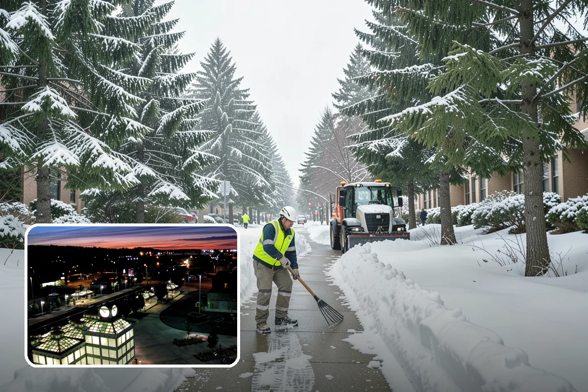 Fire Lane Snow Removal in Auburn, King County, WA - Keeps emergency apparatus access open and code-compliant