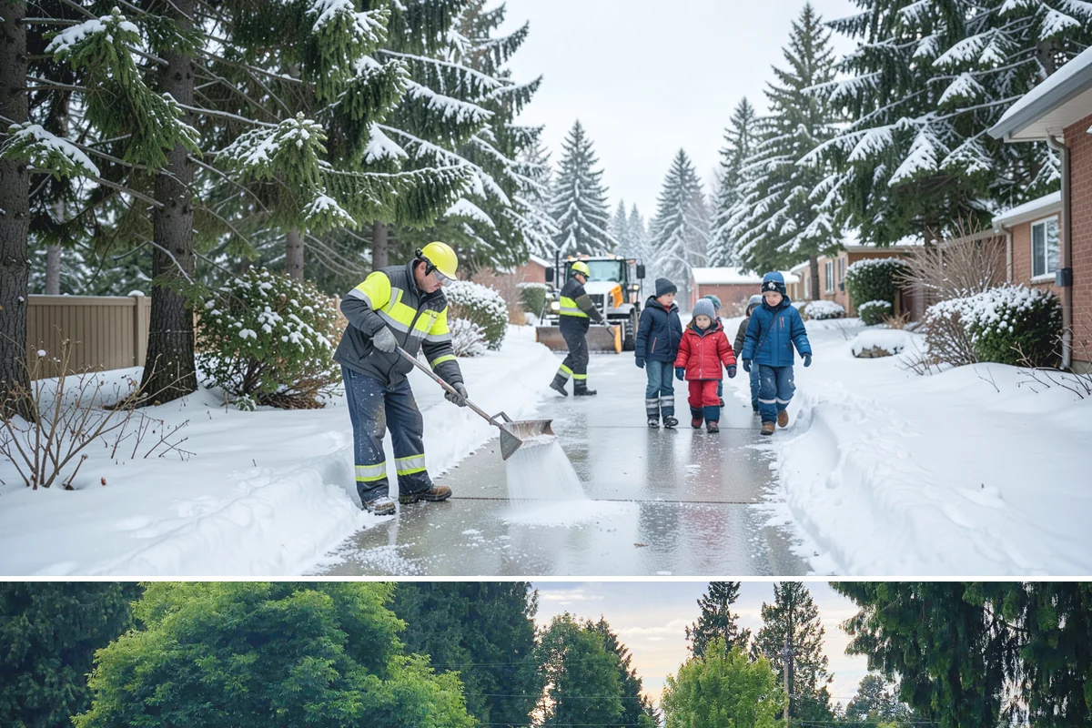 Fire Lane Snow Removal in Bonney Lake, Pierce County, WA - Keep fire lanes on a priority contract for the whole lowland snow season, roughly November through March.