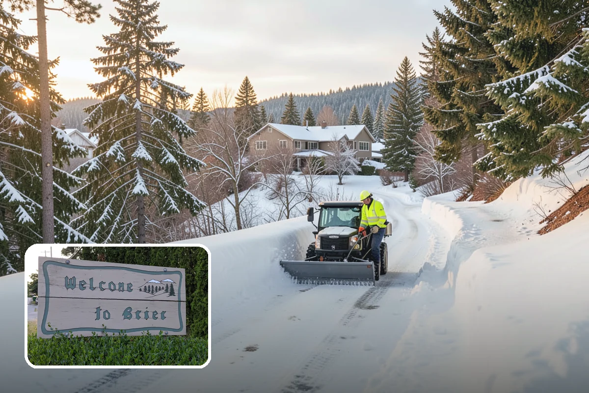Fire Lane Snow Removal in Brier, Snohomish County, WA - Keeps emergency apparatus access open and code-compliant