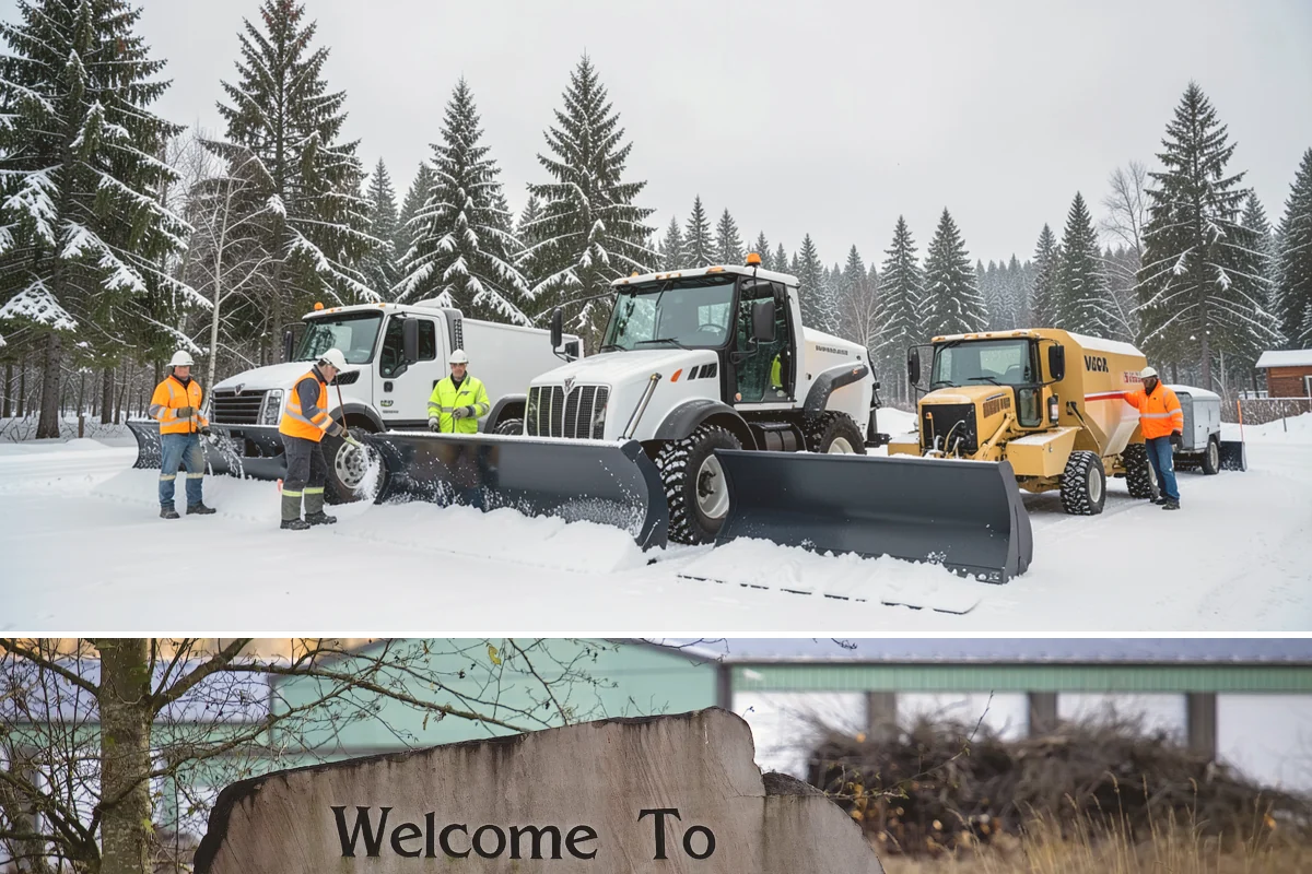 Fire Lane Snow Removal in Buckley, Pierce County, WA - Keep fire lanes on a priority contract for the whole lowland snow season, roughly November through March.