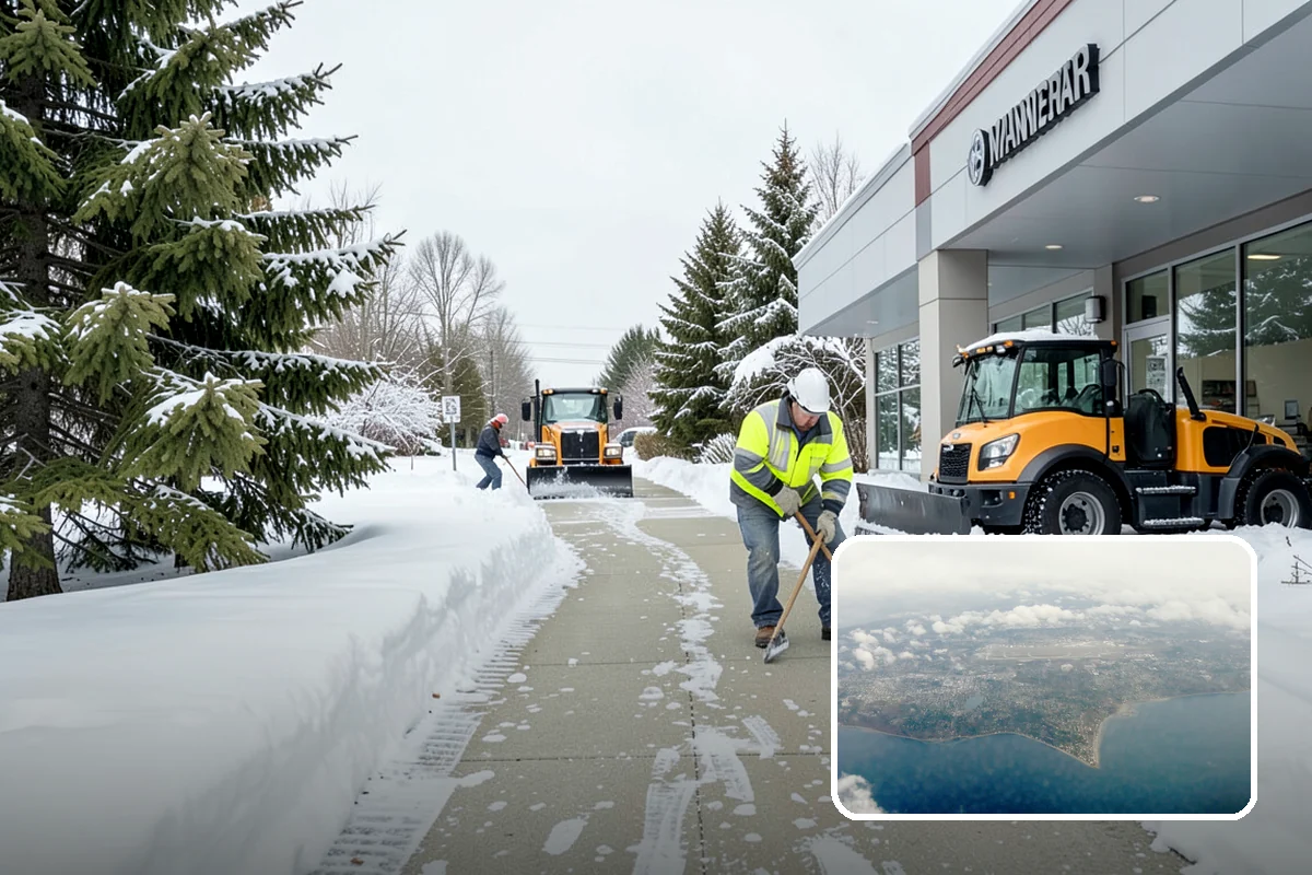 Fire Lane Snow Removal in Burien, King County, WA - Keeps emergency apparatus access open and code-compliant