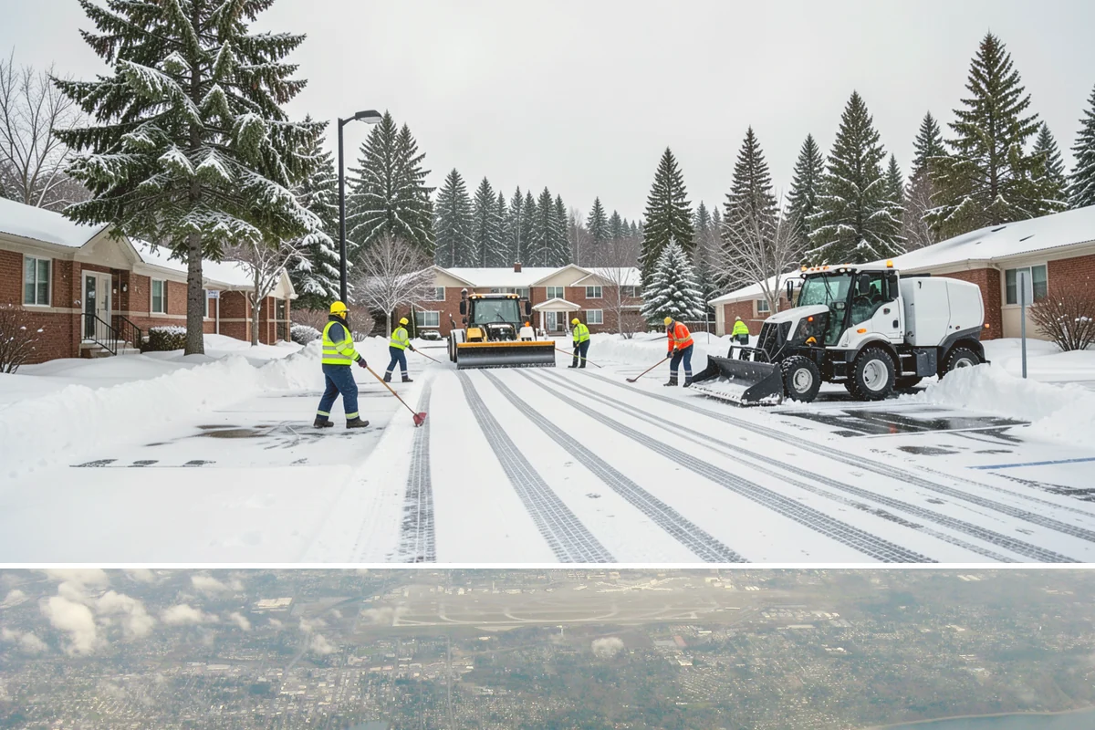 Fire Lane Snow Removal in Burien, King County, WA - Keep fire lanes on a priority contract for the whole lowland snow season, roughly November through March.