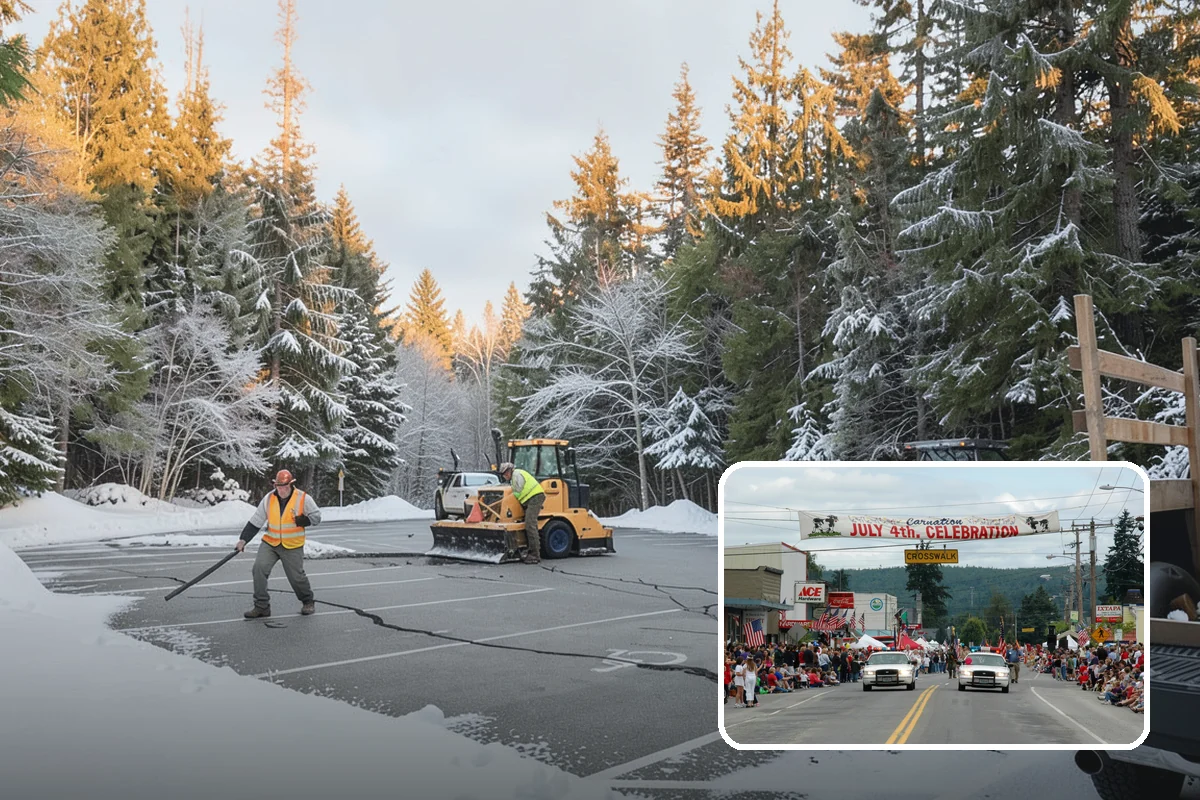 Fire Lane Snow Removal in Carnation, King County, WA - Keeps emergency apparatus access open and code-compliant
