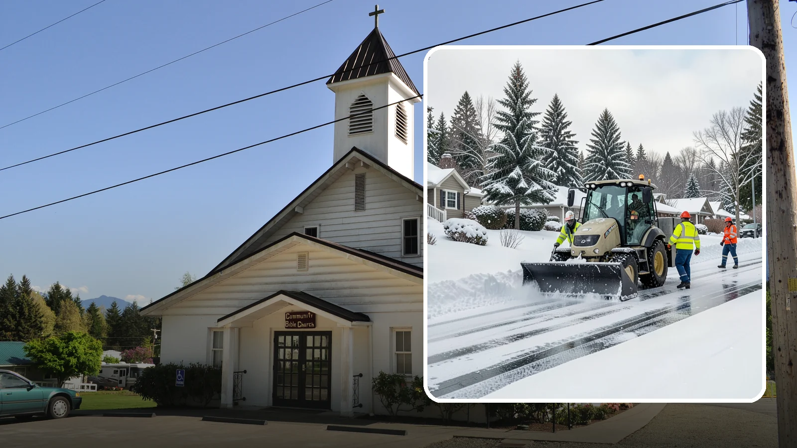 Fire Lane Snow Removal in Concrete, Skagit County, WA - Priority plowing and clearing of fire lanes so emergency access stays open the moment snow starts to stick.