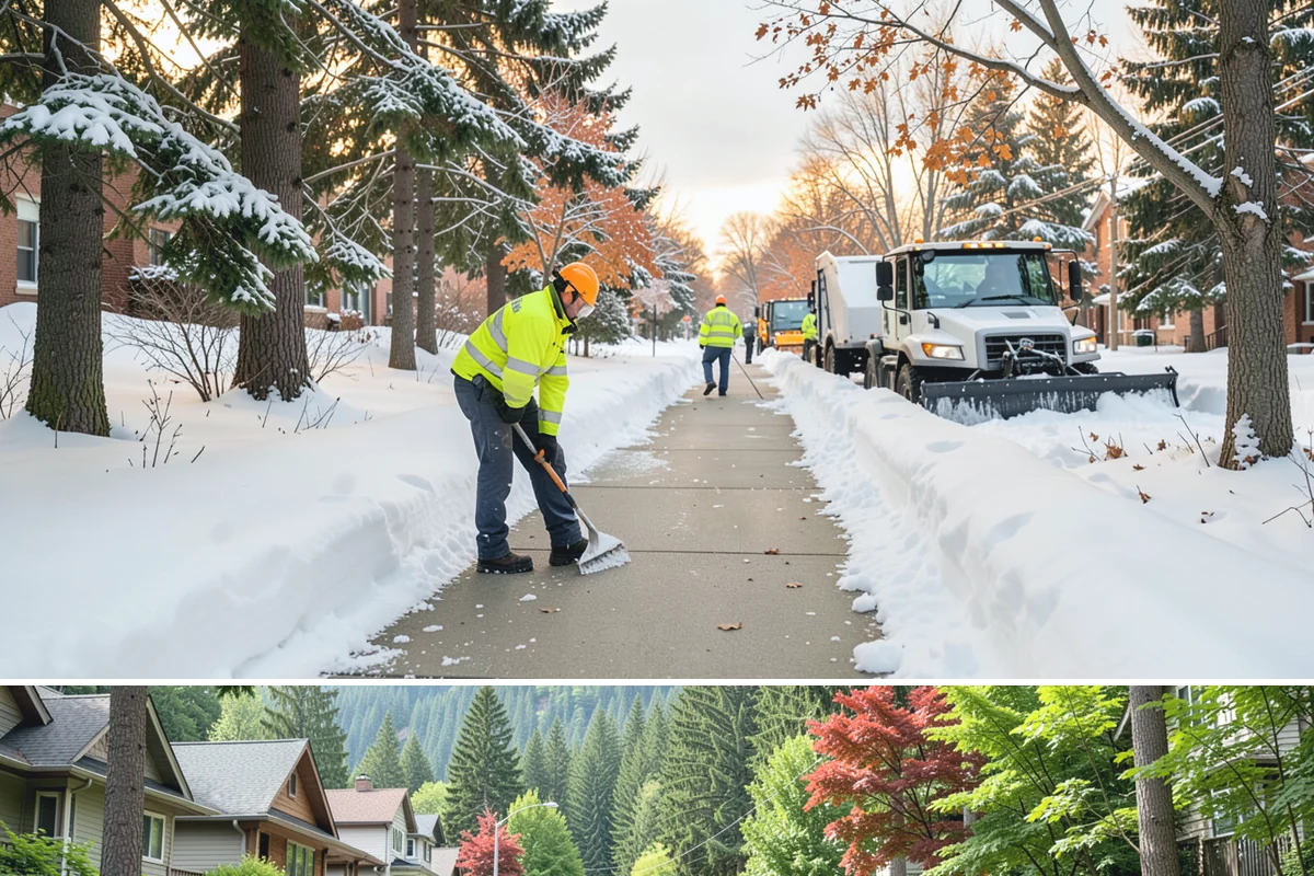 Fire Lane Snow Removal in Darrington, Snohomish County, WA - Keep fire lanes on a priority contract for the whole lowland snow season, roughly November through March.