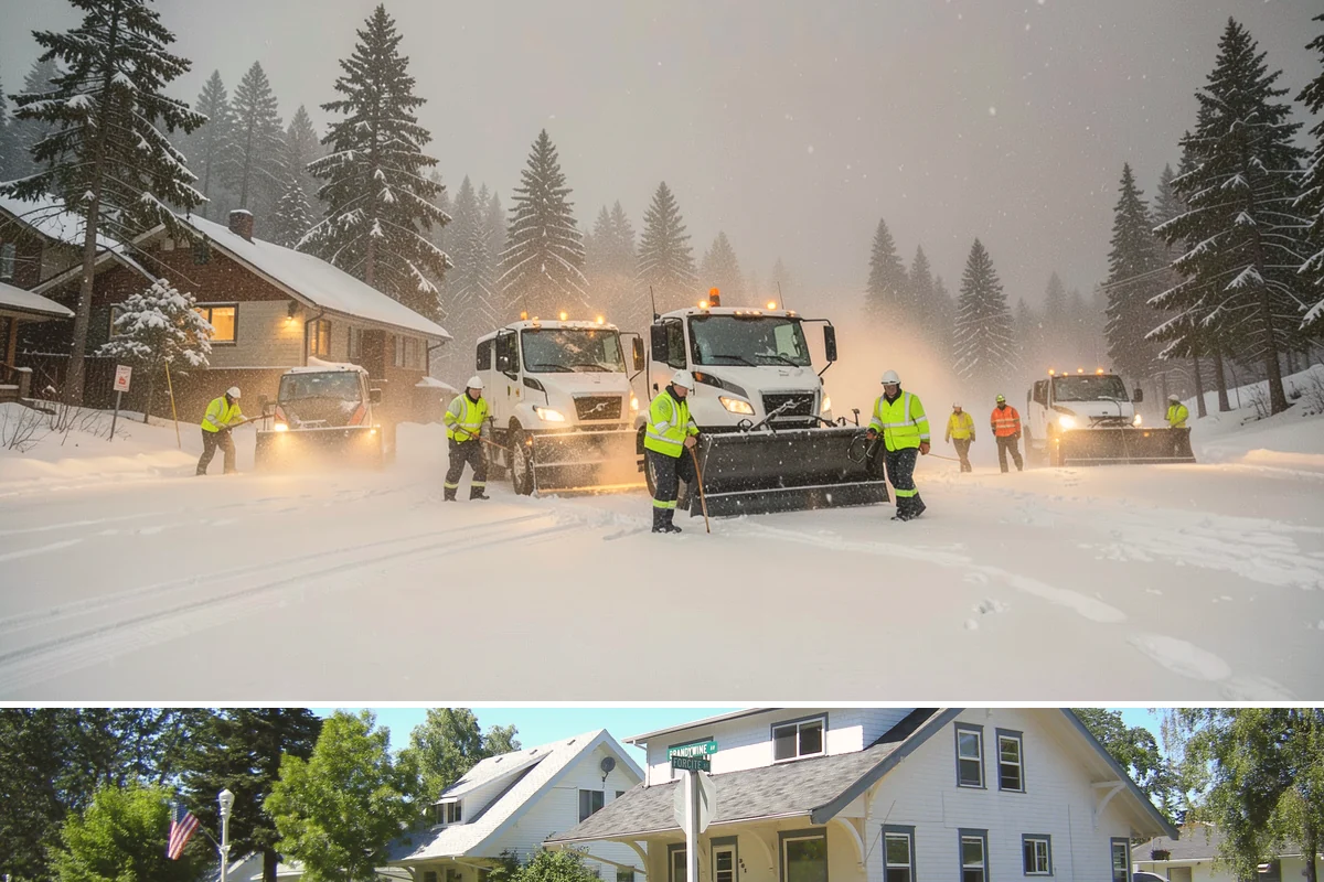 Fire Lane Snow Removal in DuPont, Pierce County, WA - Keep fire lanes on a priority contract for the whole lowland snow season, roughly November through March.