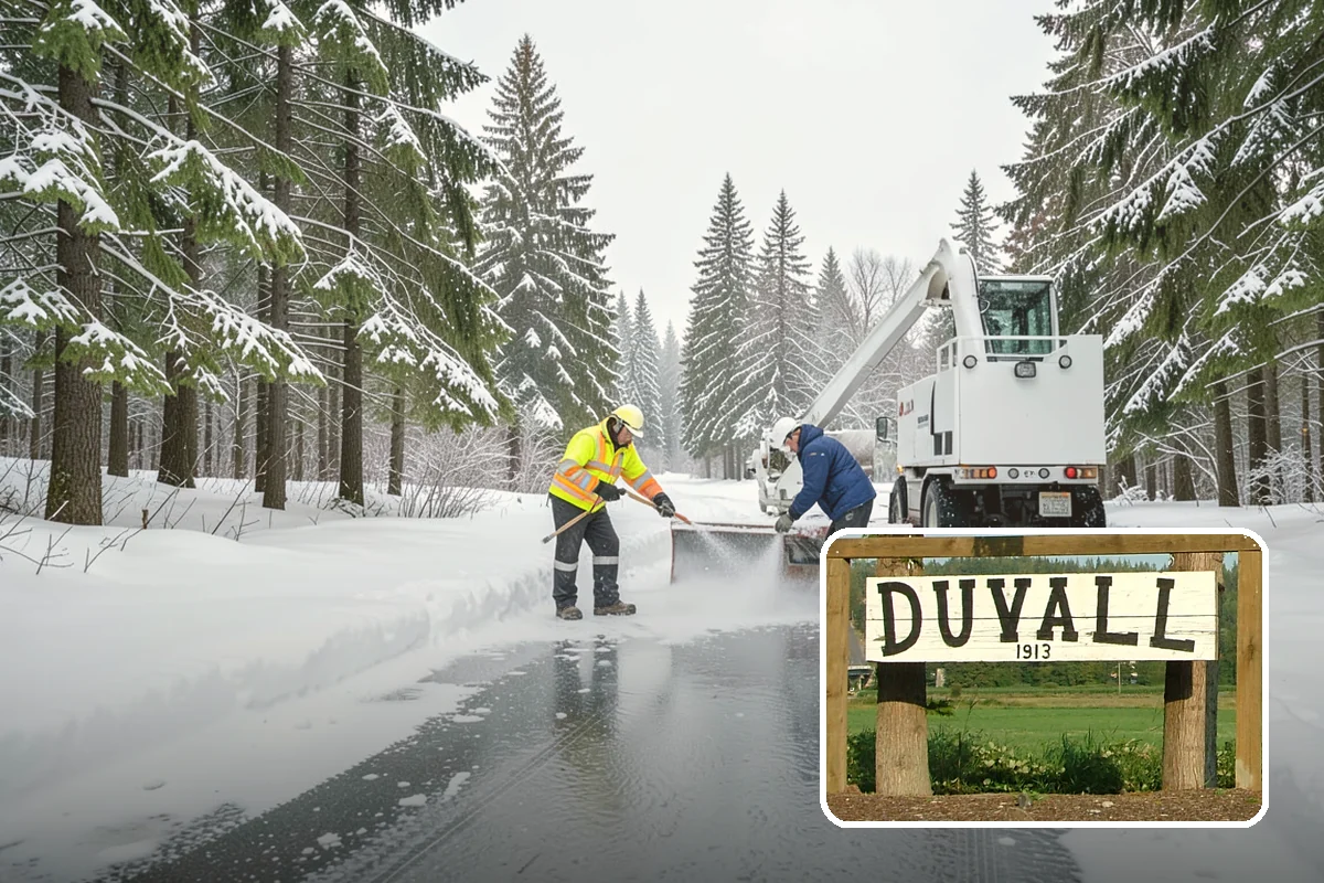 Fire Lane Snow Removal in Duvall, King County, WA - Keeps emergency apparatus access open and code-compliant