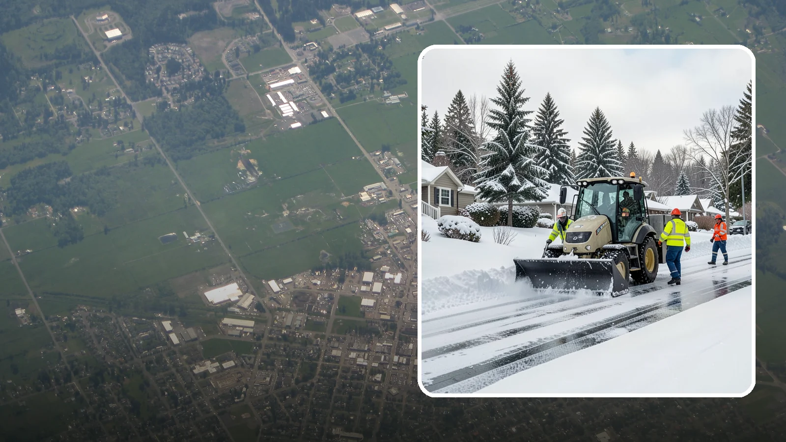 Fire Lane Snow Removal in Enumclaw, King County, WA - Priority plowing and clearing of fire lanes so emergency access stays open the moment snow starts to stick.