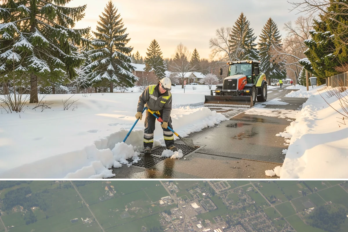 Fire Lane Snow Removal in Enumclaw, King County, WA - Keep fire lanes on a priority contract for the whole lowland snow season, roughly November through March.