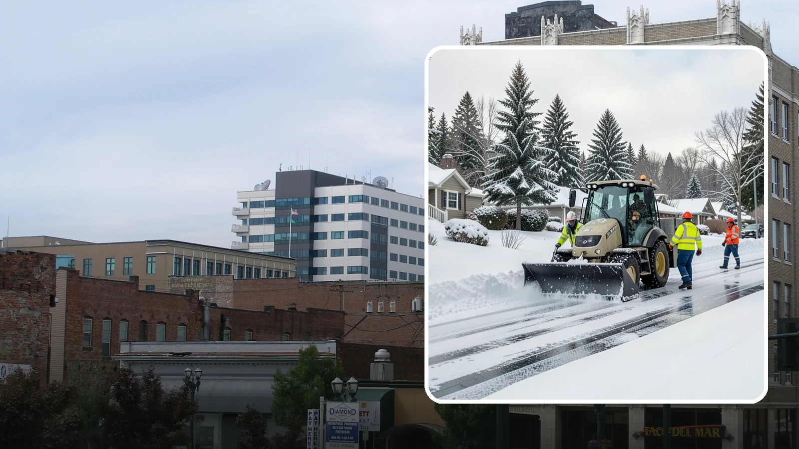 Fire Lane Snow Removal in Everett, Snohomish County, WA - Priority plowing and clearing of fire lanes so emergency access stays open the moment snow starts to stick.