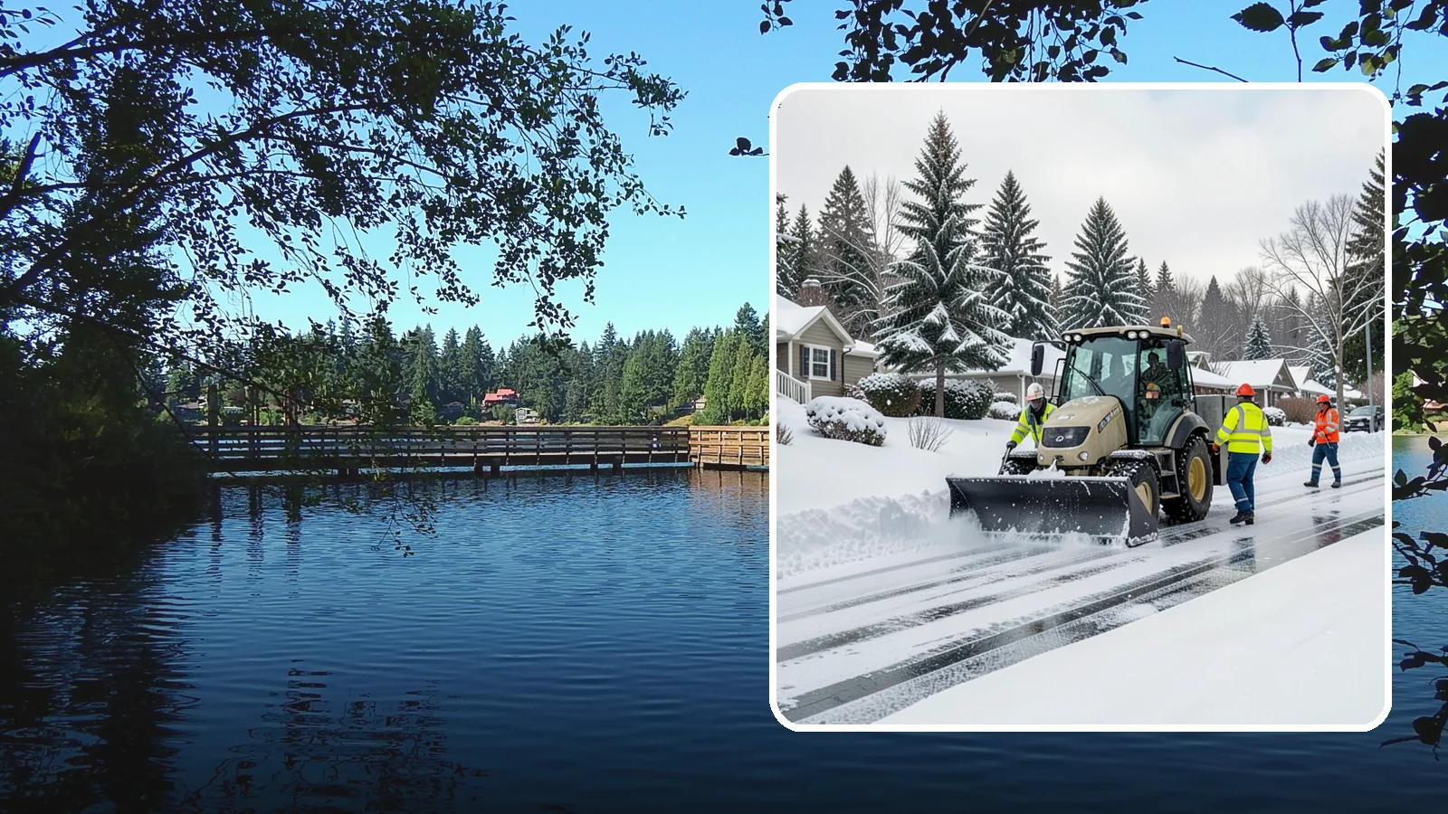 Fire Lane Snow Removal in Federal Way, King County, WA - Priority plowing and clearing of fire lanes so emergency access stays open the moment snow starts to stick.