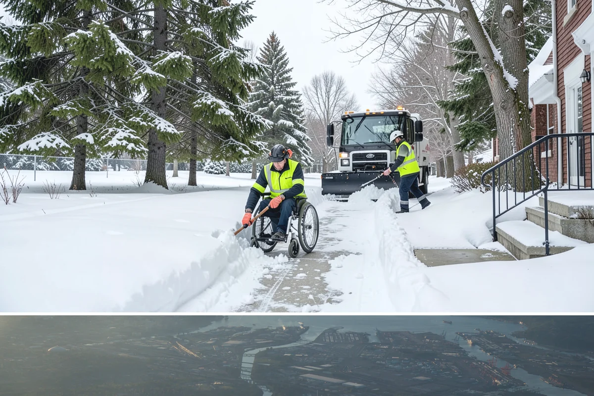 Fire Lane Snow Removal in Fife, Pierce County, WA - Keep fire lanes on a priority contract for the whole lowland snow season, roughly November through March.