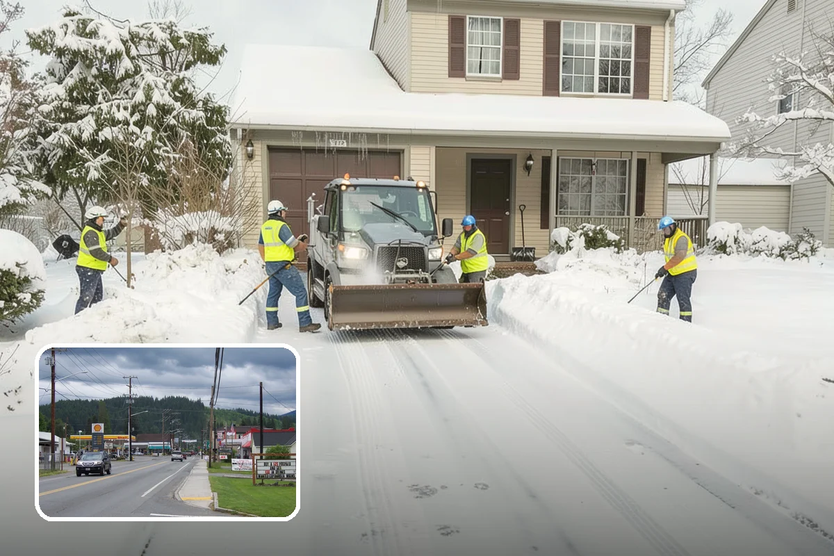 Fire Lane Snow Removal in Granite Falls, Snohomish County, WA - Keeps emergency apparatus access open and code-compliant