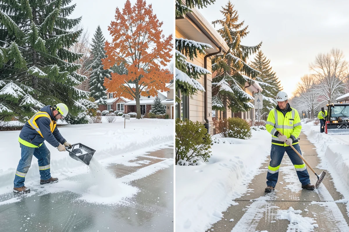 Fire Lane Snow Removal in Granite Falls, Snohomish County, WA - Plow the marked fire lane to full apparatus width