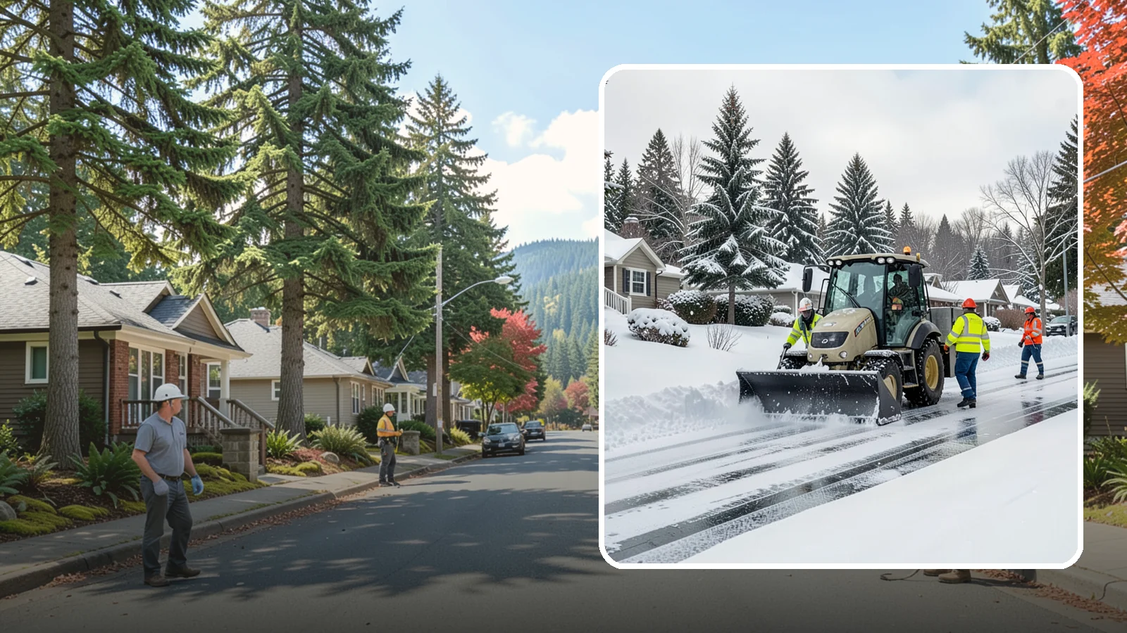 Fire Lane Snow Removal in Hunts Point, King County, WA - Priority plowing and clearing of fire lanes so emergency access stays open the moment snow starts to stick.