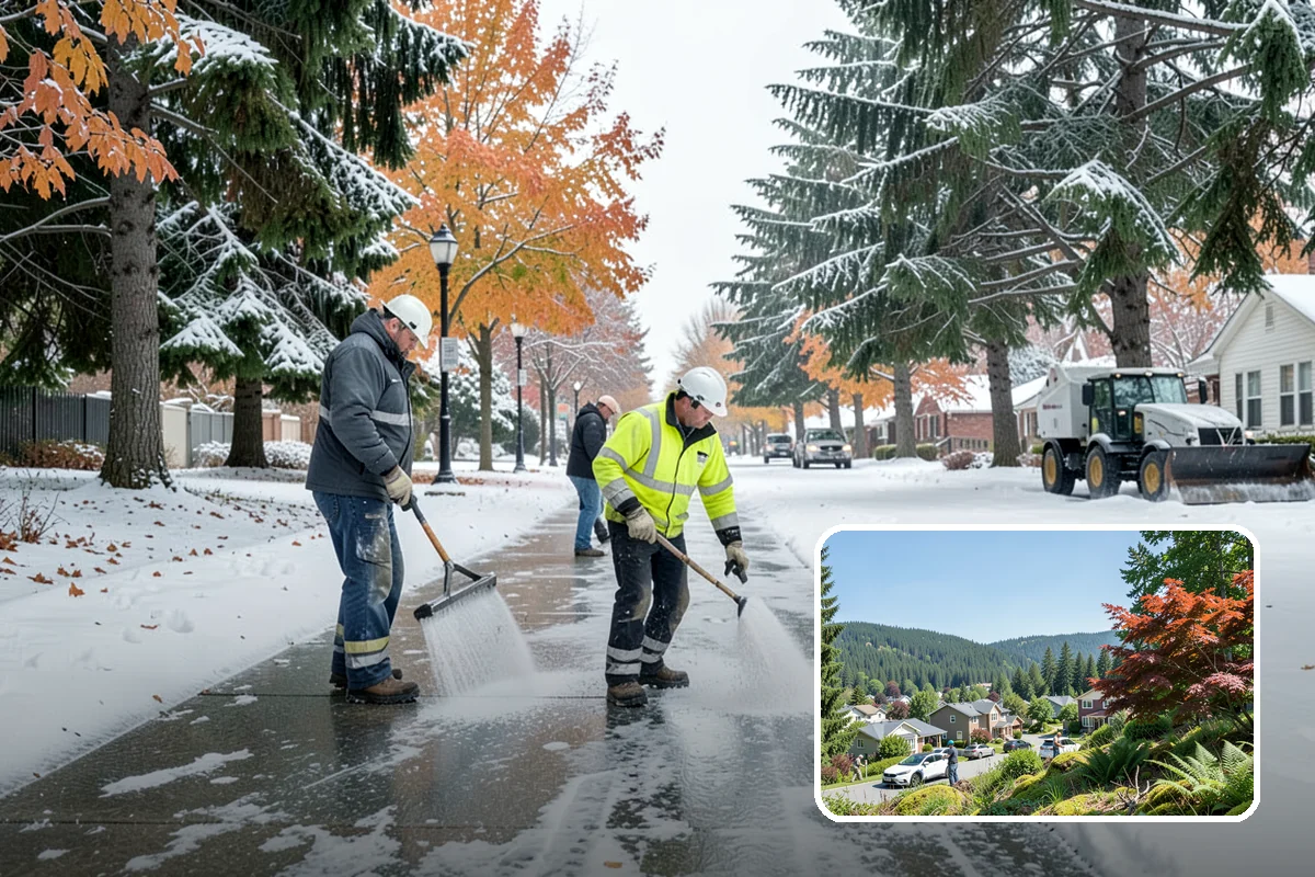 Fire Lane Snow Removal in Index, Snohomish County, WA - Keeps emergency apparatus access open and code-compliant