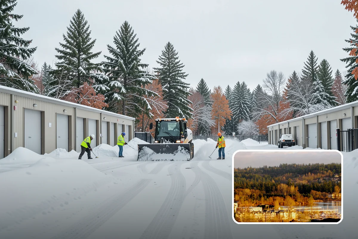 Fire Lane Snow Removal in Kenmore, King County, WA - Keeps emergency apparatus access open and code-compliant