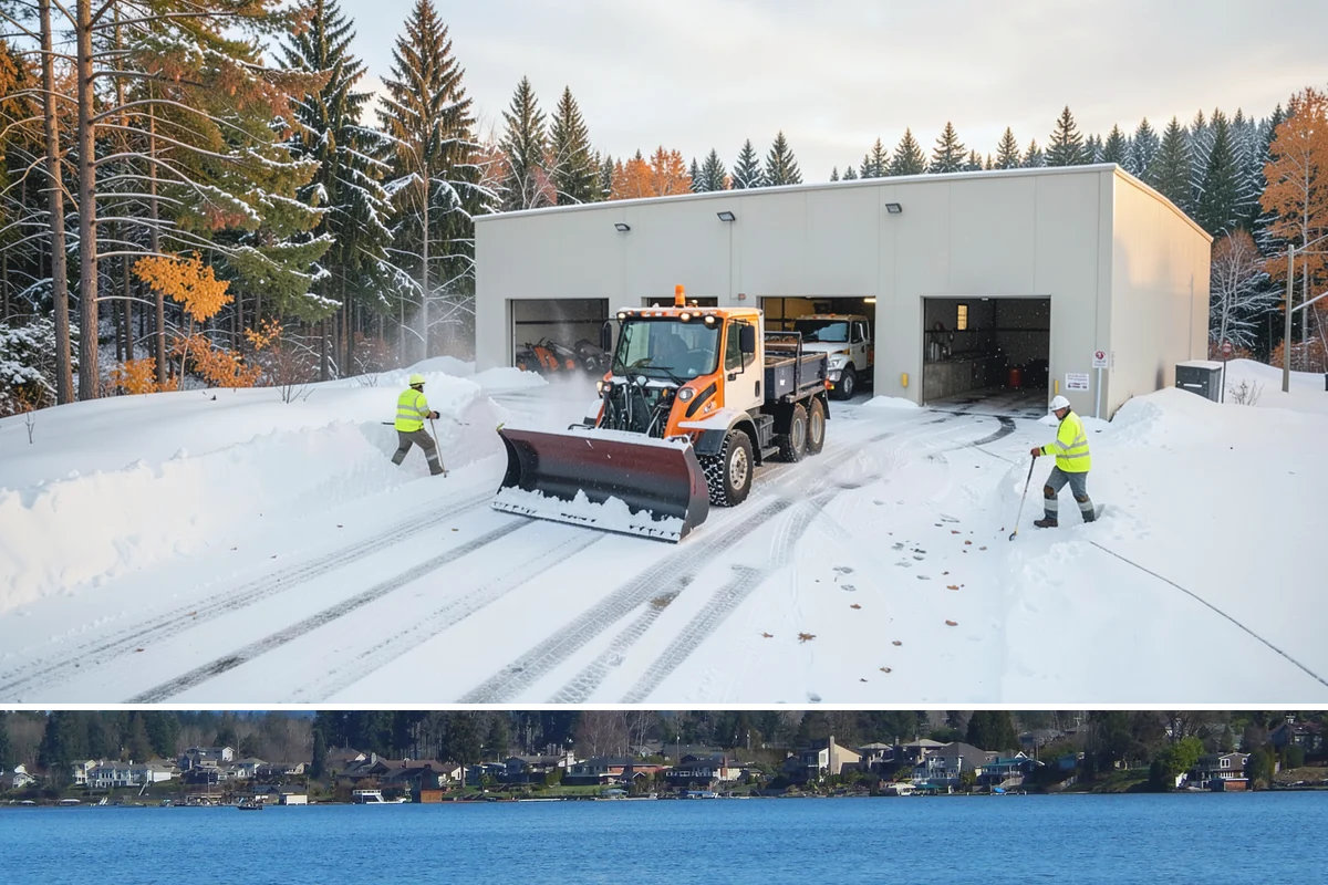 Fire Lane Snow Removal in Lake Stevens, Snohomish County, WA - Keep fire lanes on a priority contract for the whole lowland snow season, roughly November through March.