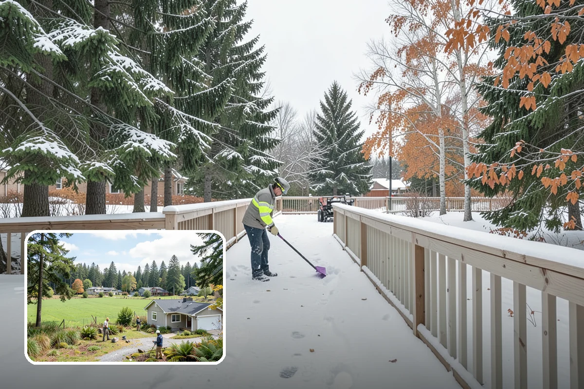Fire Lane Snow Removal in Lyman, Skagit County, WA - Keeps emergency apparatus access open and code-compliant