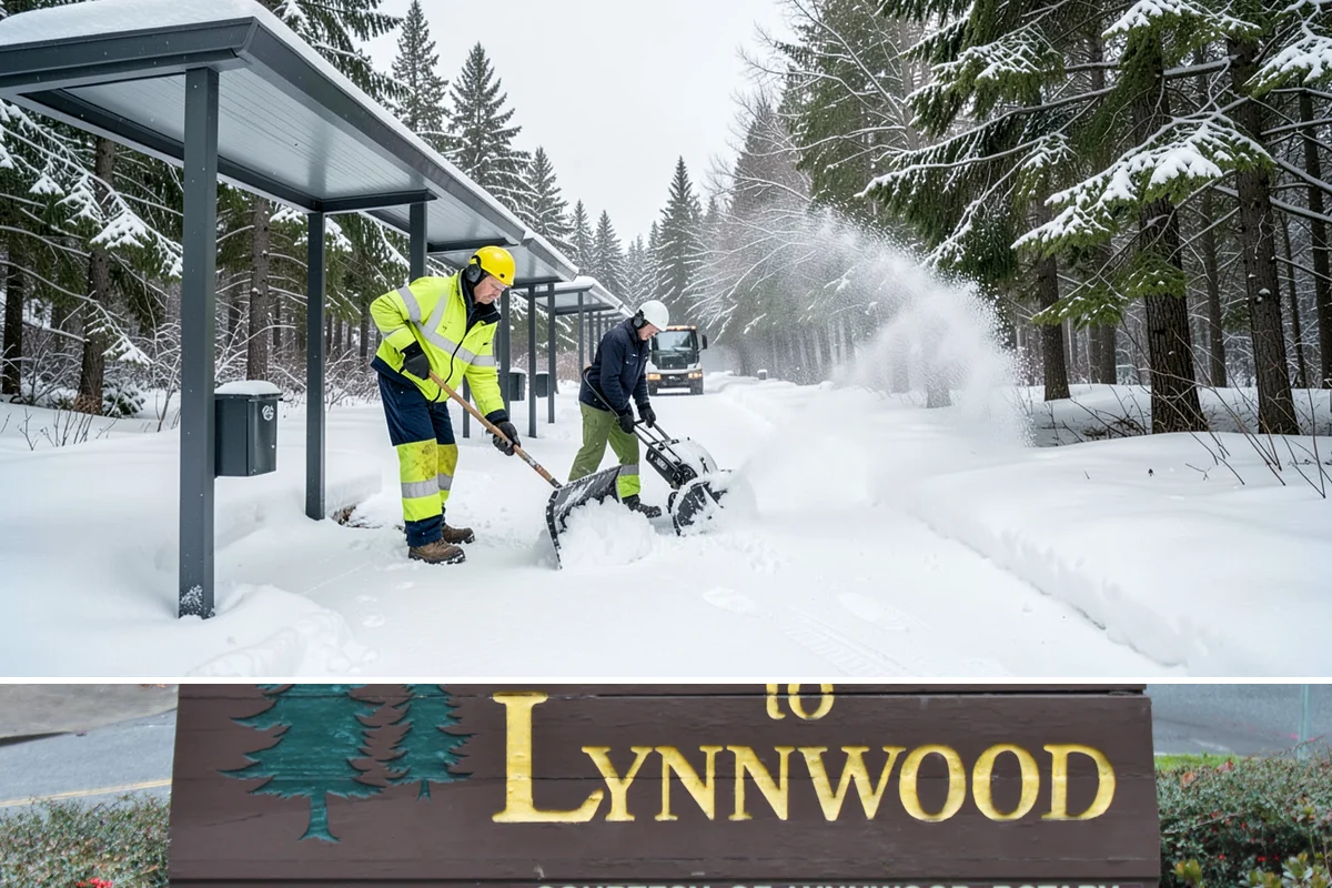 Fire Lane Snow Removal in Lynnwood, Snohomish County, WA - Keep fire lanes on a priority contract for the whole lowland snow season, roughly November through March.