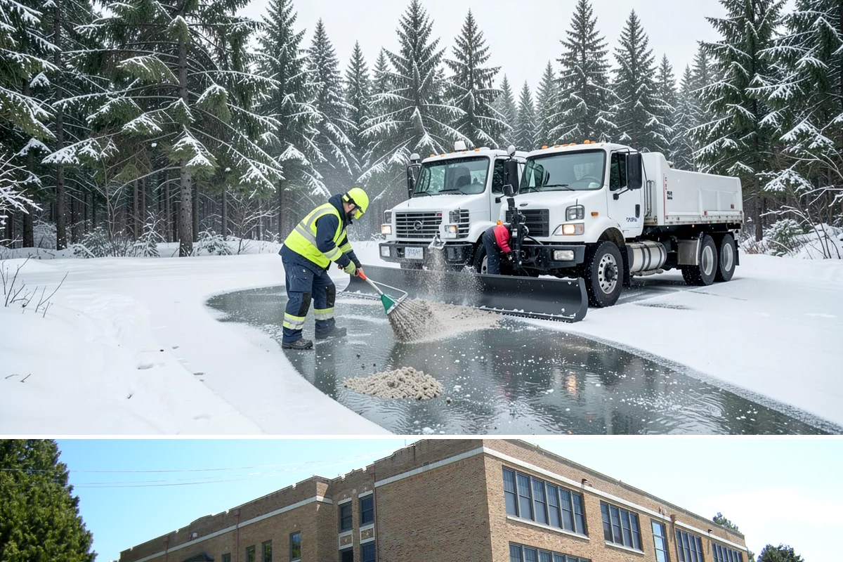 Fire Lane Snow Removal in Maple Valley, King County, WA - Keep fire lanes on a priority contract for the whole lowland snow season, roughly November through March.