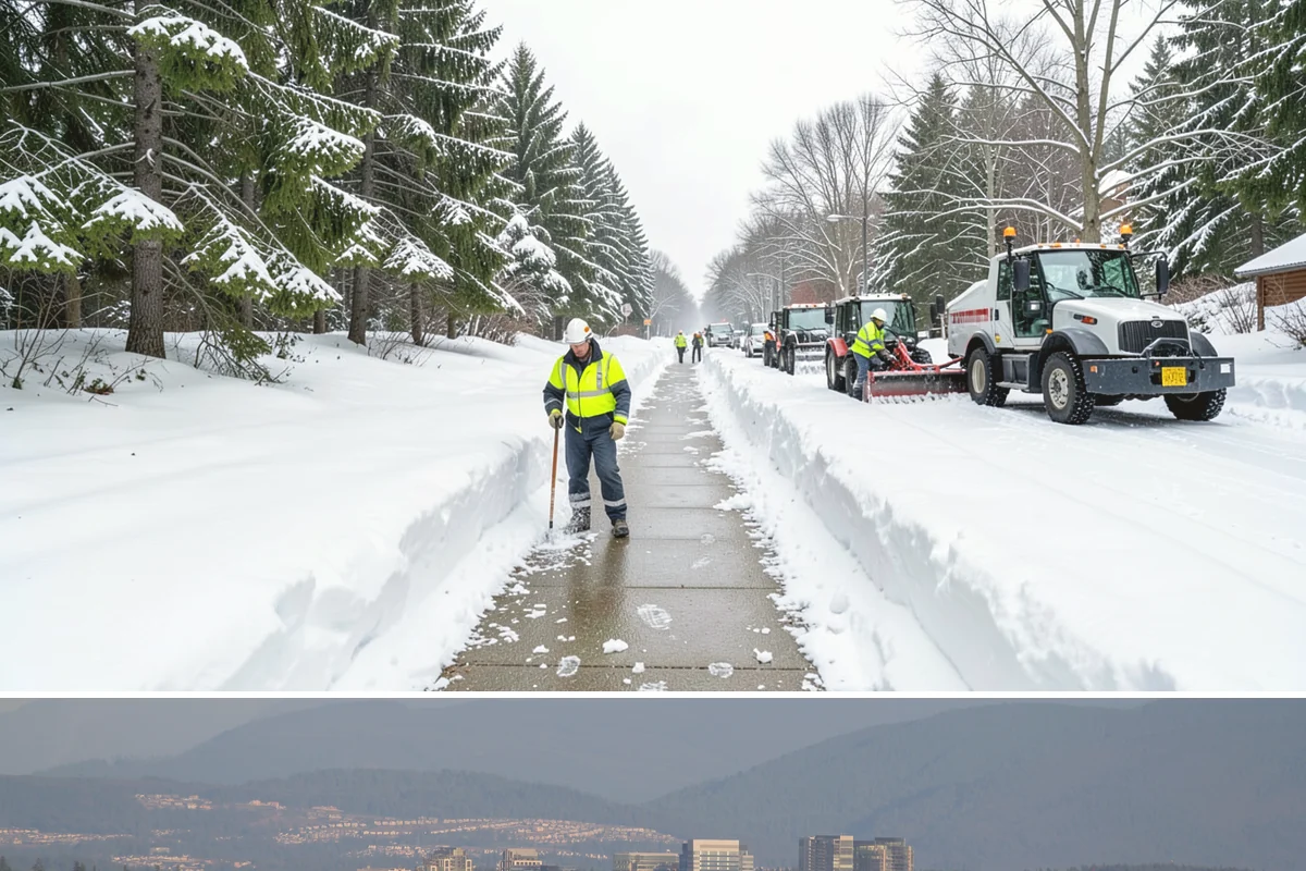 Fire Lane Snow Removal in Medina, King County, WA - Keep fire lanes on a priority contract for the whole lowland snow season, roughly November through March.