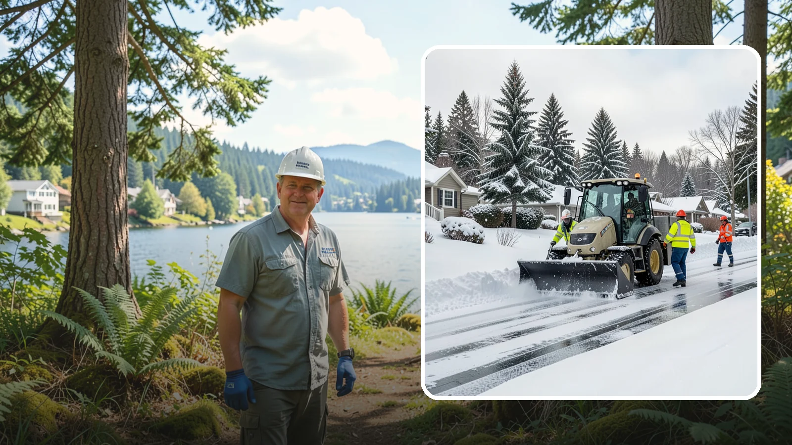 Fire Lane Snow Removal in Milton, King County, WA - Priority plowing and clearing of fire lanes so emergency access stays open the moment snow starts to stick.
