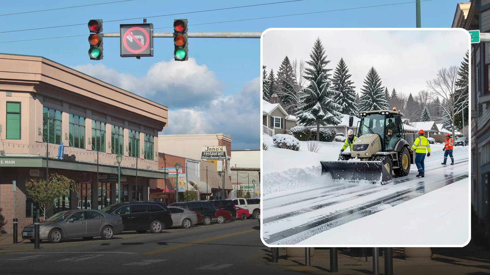 Fire Lane Snow Removal in Monroe, Snohomish County, WA - Priority plowing and clearing of fire lanes so emergency access stays open the moment snow starts to stick.