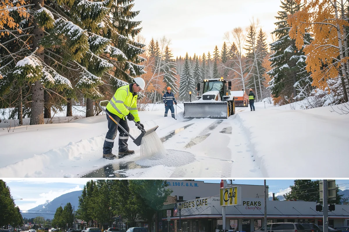 Fire Lane Snow Removal in North Bend, King County, WA - Keep fire lanes on a priority contract for the whole lowland snow season, roughly November through March.