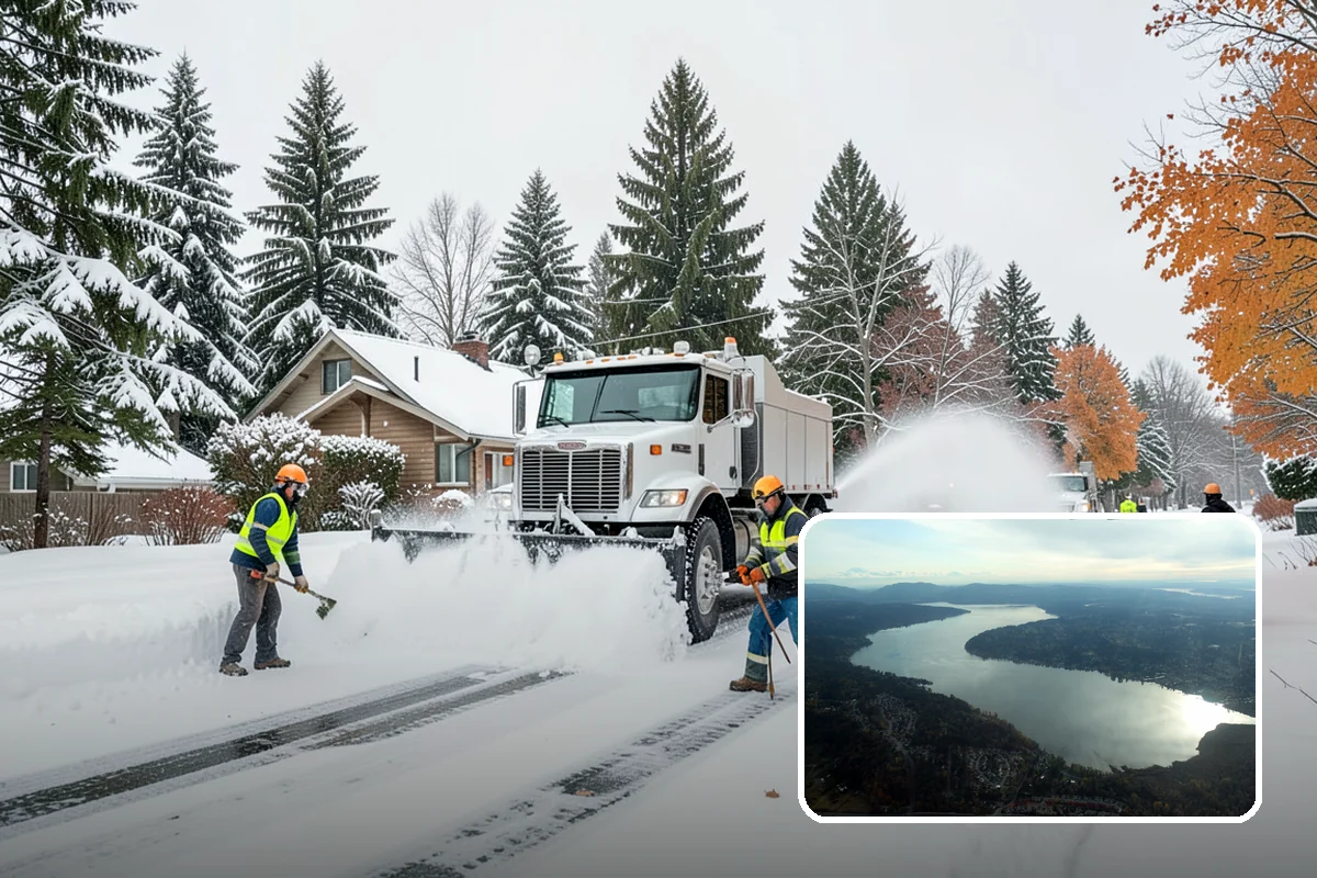 Fire Lane Snow Removal in Sammamish, King County, WA - Keeps emergency apparatus access open and code-compliant