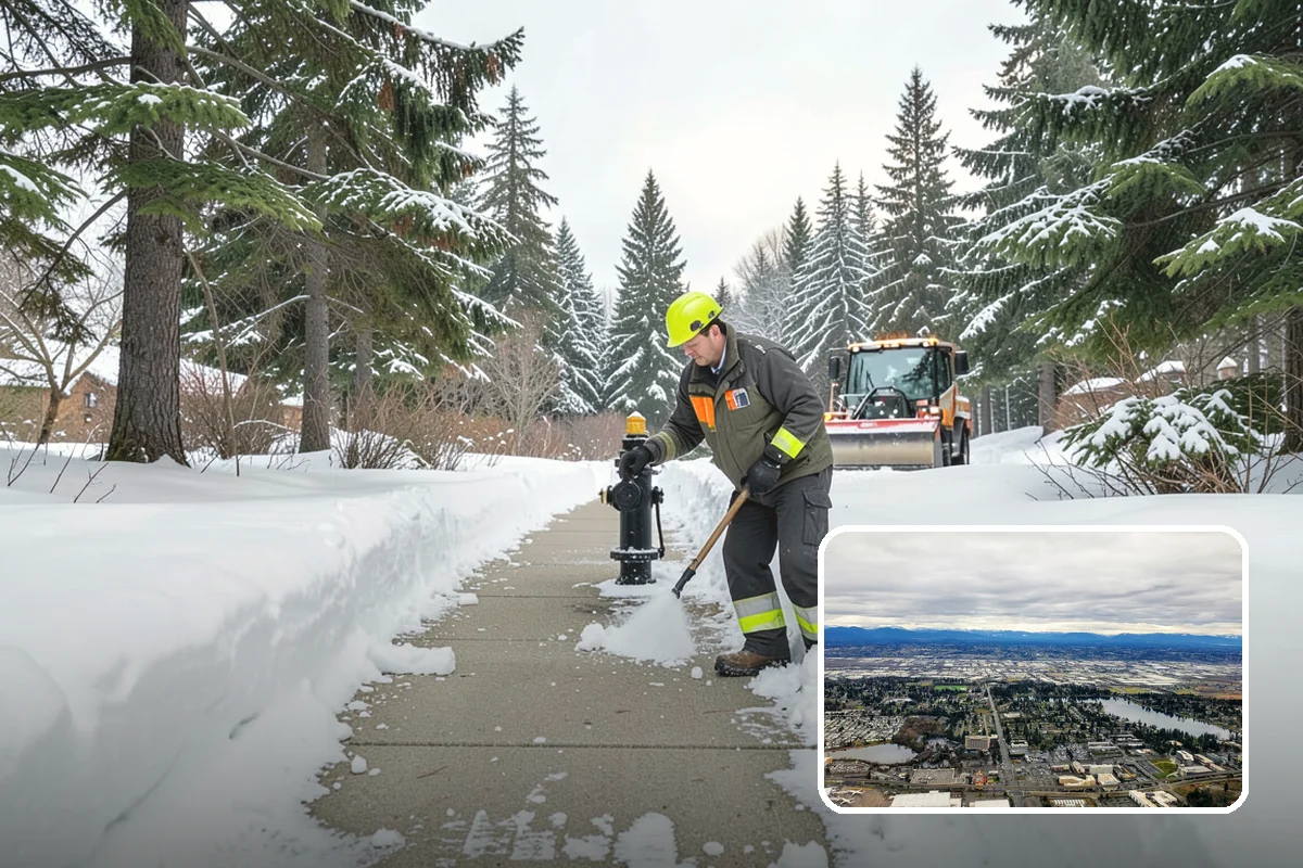 Fire Lane Snow Removal in SeaTac, King County, WA - Keeps emergency apparatus access open and code-compliant