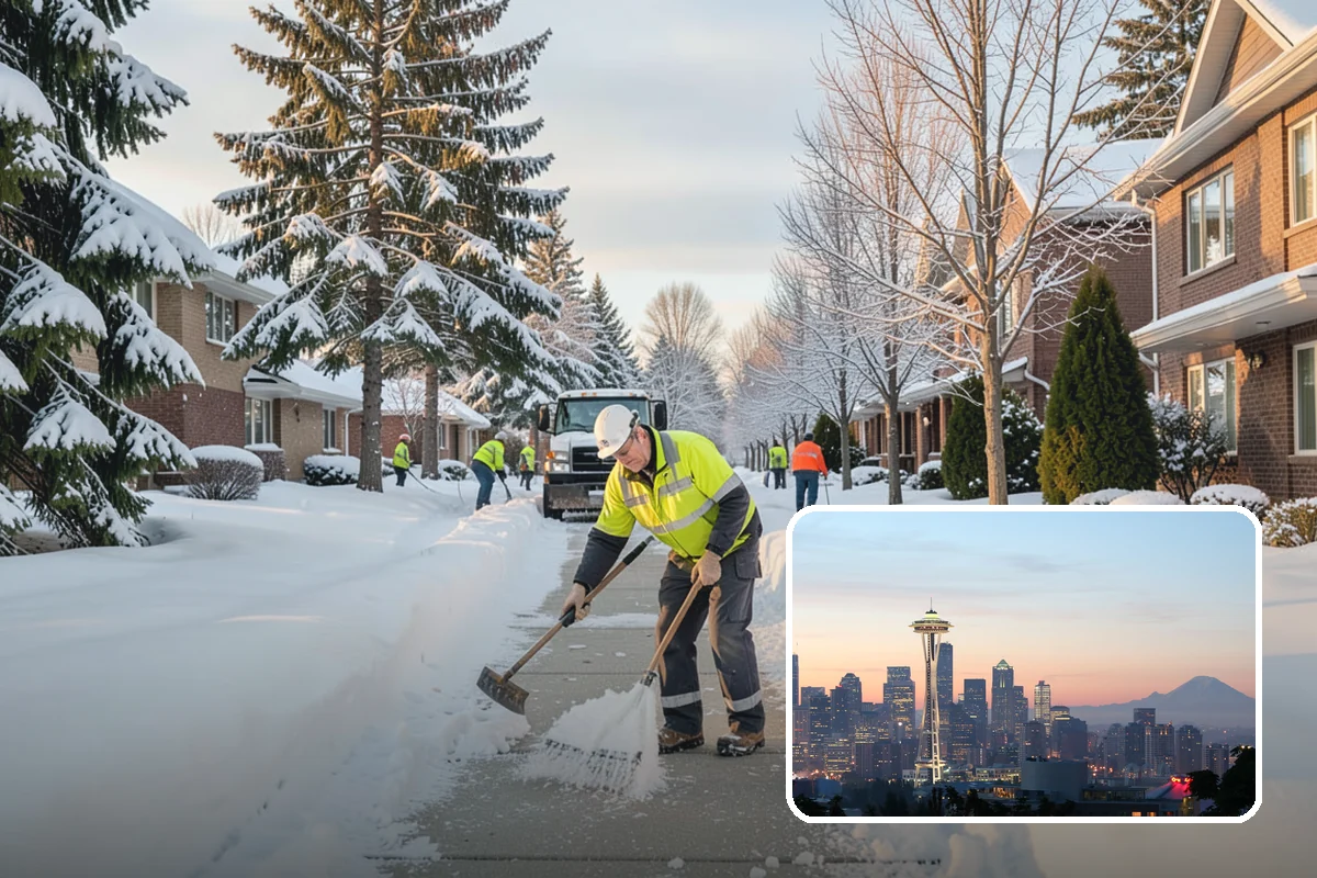 Fire Lane Snow Removal in Seattle, King County, WA - Keeps emergency apparatus access open and code-compliant