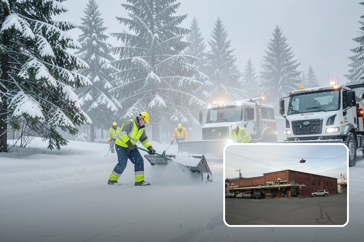 Fire Lane Snow Removal in Sedro-Woolley, Skagit County, WA - Keeps emergency apparatus access open and code-compliant